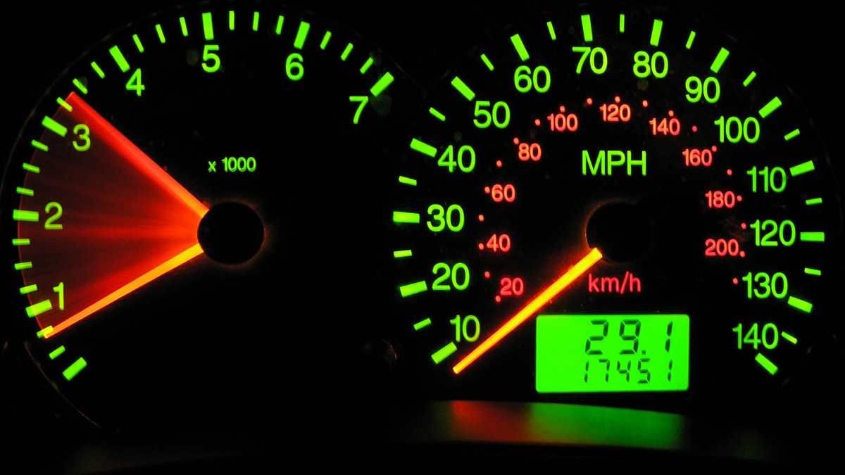speedometer odometer and trip meter