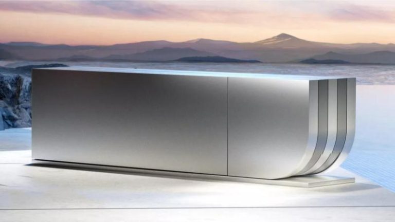 Porsche Design Unveils A 400,000 Euro MicroLED Screen That Rises From The Floor