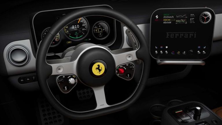Ferrari Unveils the Interior of Its First Electric Model Called Luce