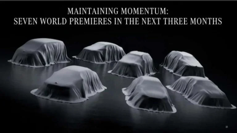 Mercedes Plans Ambitious Rollout of 16 New Models in 2026