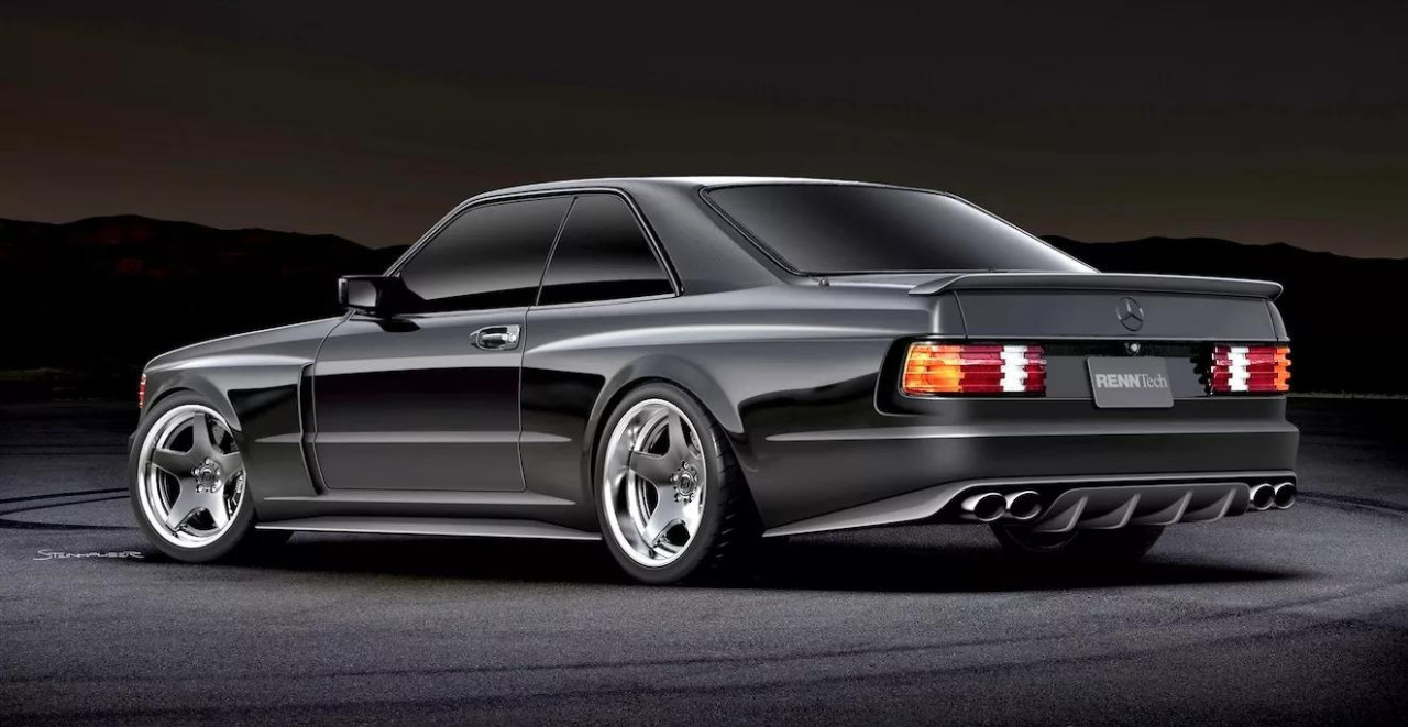 Who Wouldn't Want This Stunning Restomod Mercedes with a Supercar Engine Who Wouldn't Want This Stunning Restomod Mercedes with a Supercar Engine